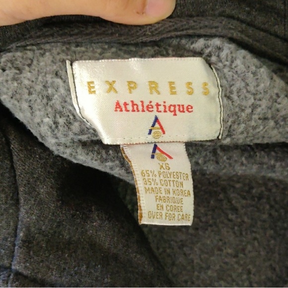 VTG 80s Express Athletique Oversized Sweater - Picture 4 of 4